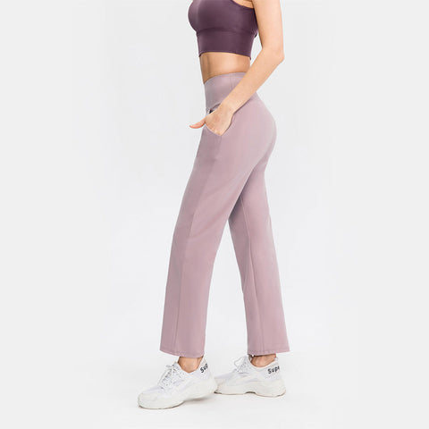 Pantalones de yoga de corte holgado