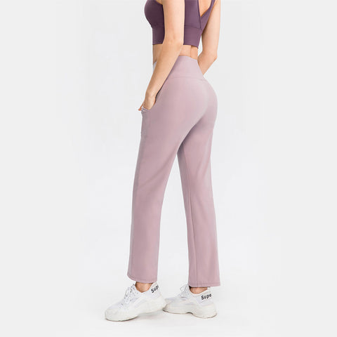 Pantalones de yoga de corte holgado