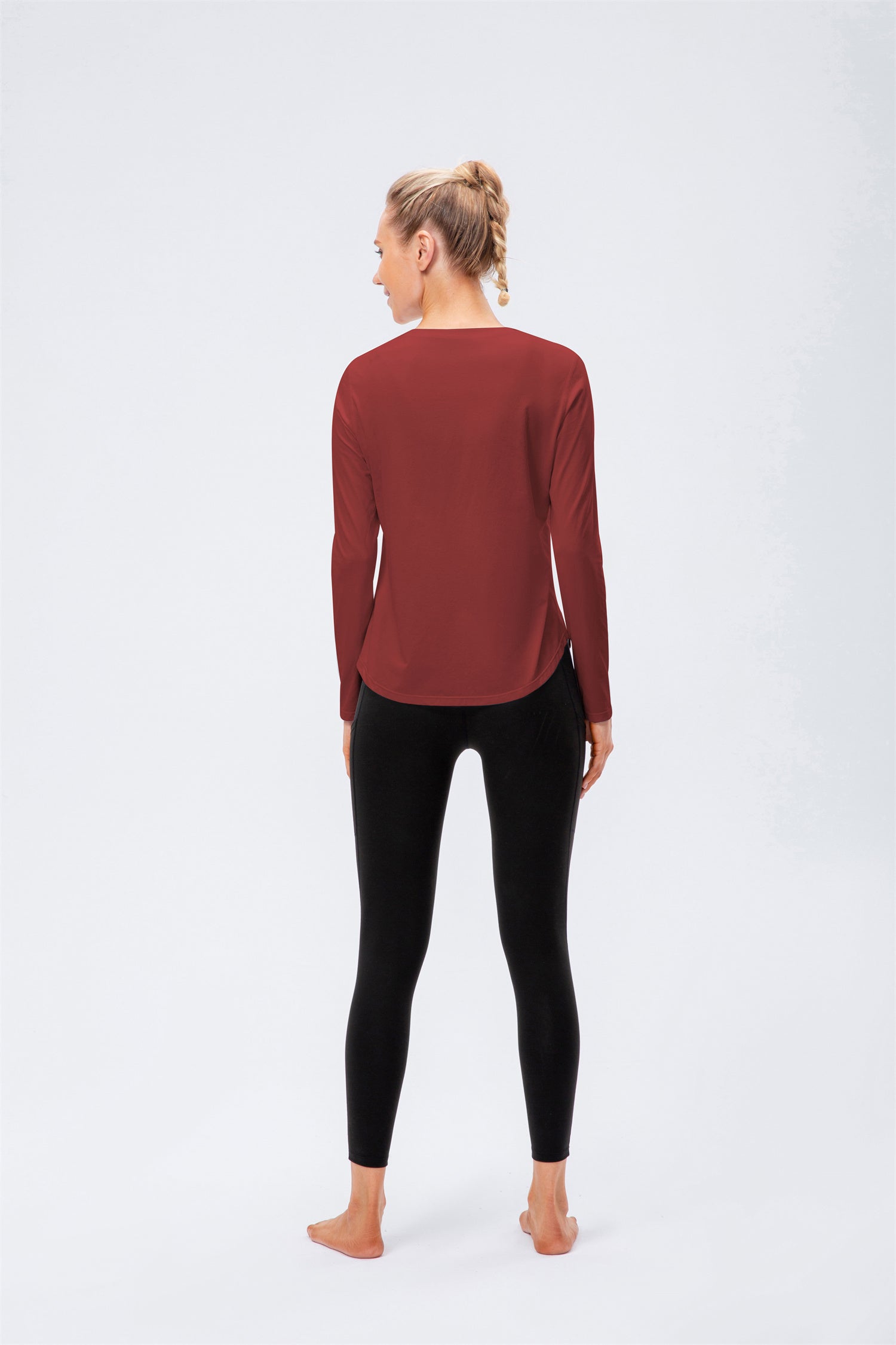 Long Sleeve Loose Sports Tee