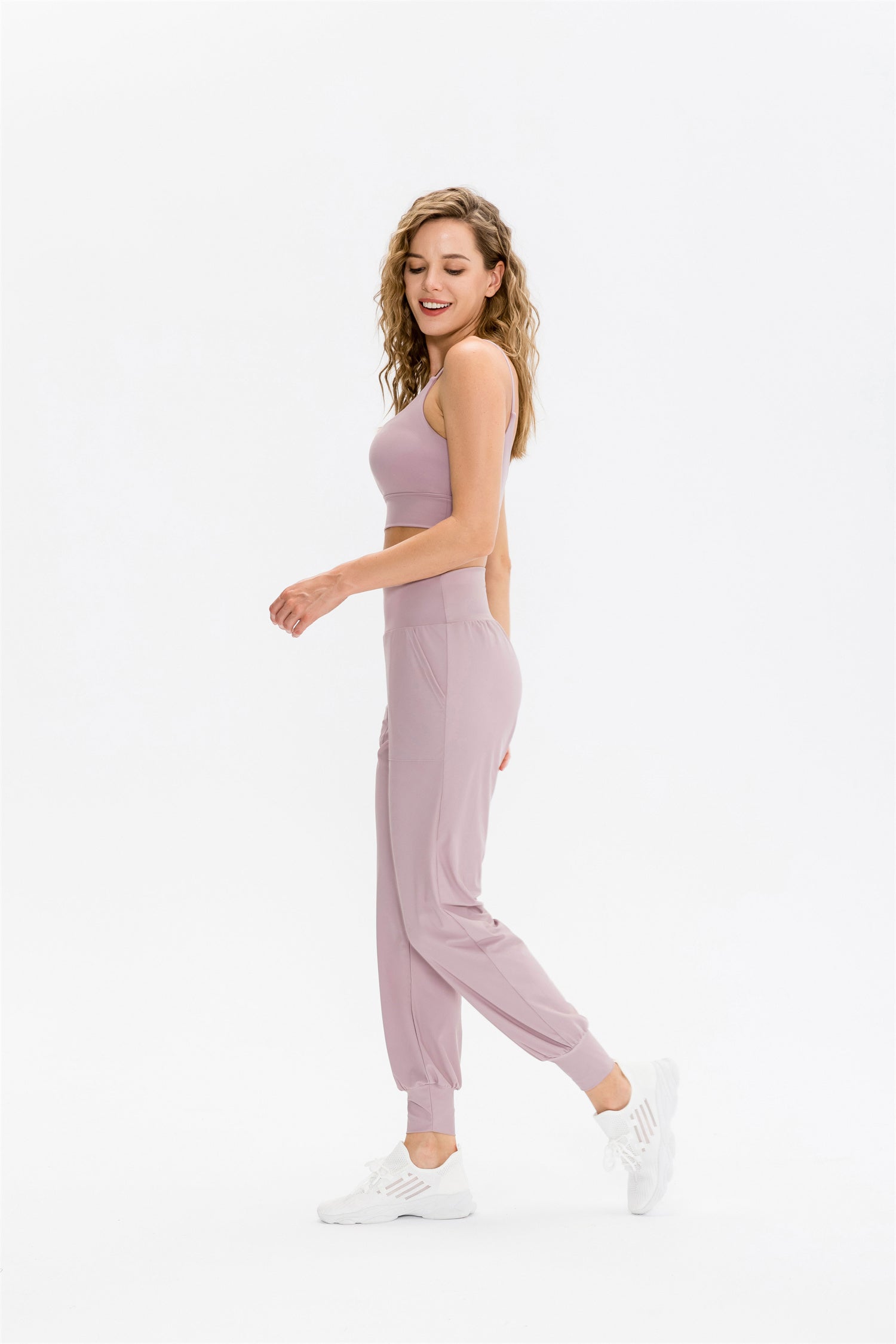 High Waist Loose Casual Pants