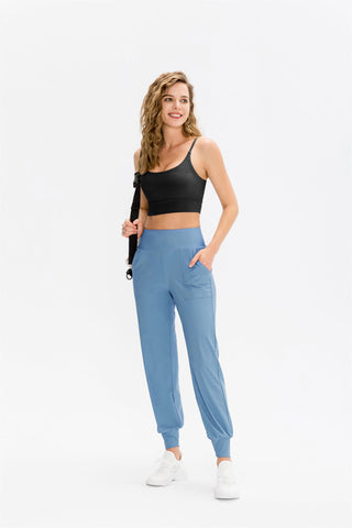 High Waist Loose Casual Pants