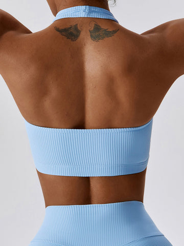 Rib Halter Light Support Yoga Bra