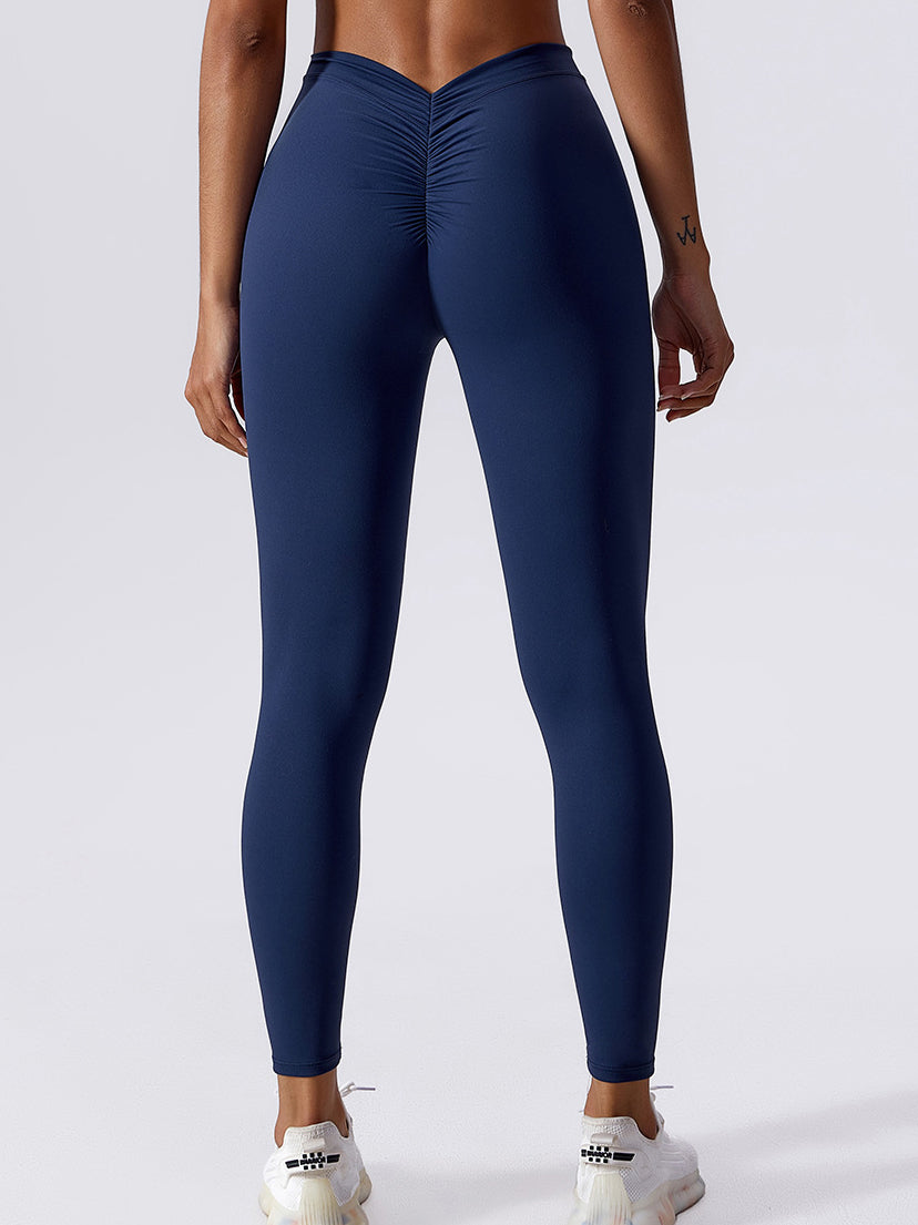 Virale V-Back-Butt-Scrunch-Leggings 