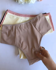 Multicolor Shaped Panties