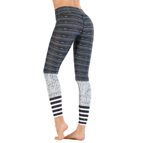 Pantalones de yoga Leggings de cintura alta Pantalones de entrenamiento