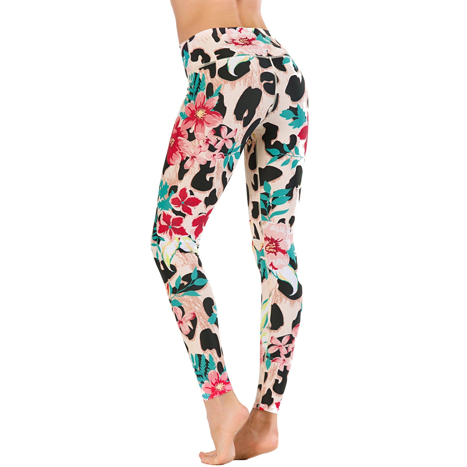 Wotkout Outfits Leggings mit hoher Taille, squatsicher