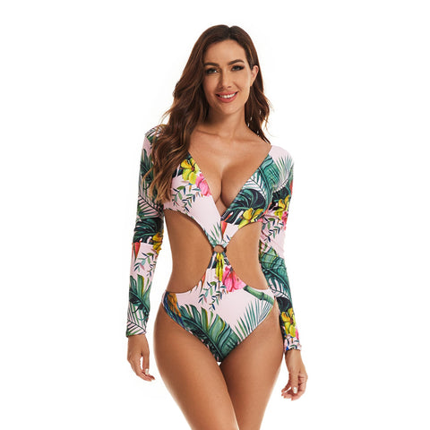 Traje de baño de manga larga Rash Guard