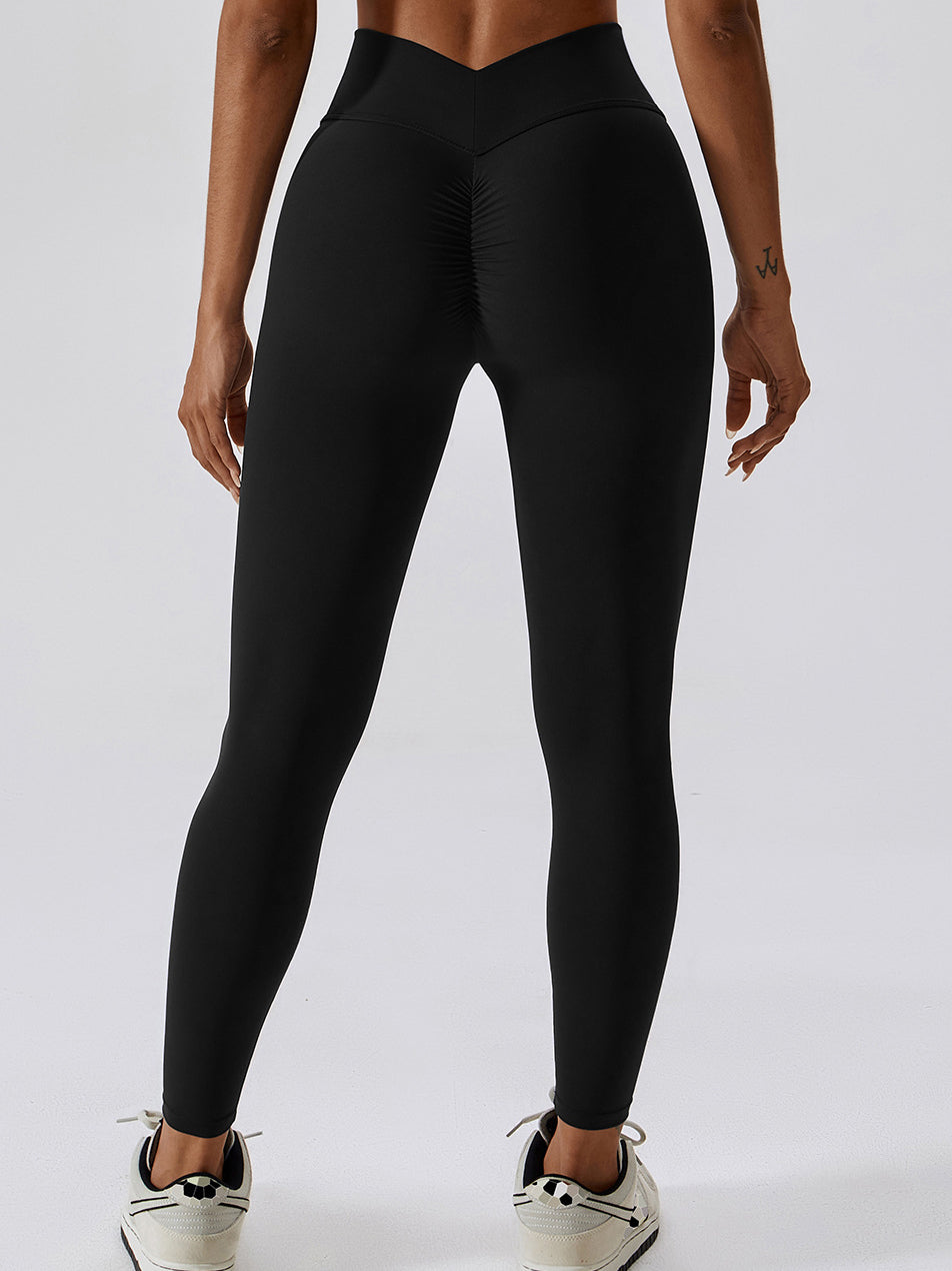 Butter Soft Back V Scrunch Leggings