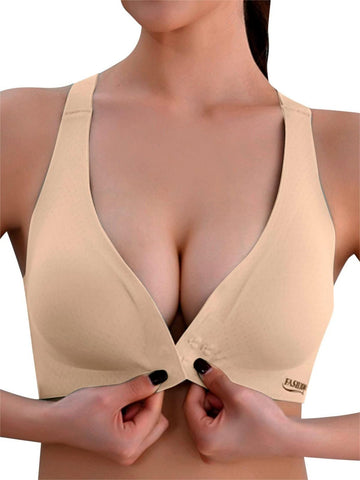 Deep V Minimizer Frontverschluss Push-up Wireless BH BH Cornsilk