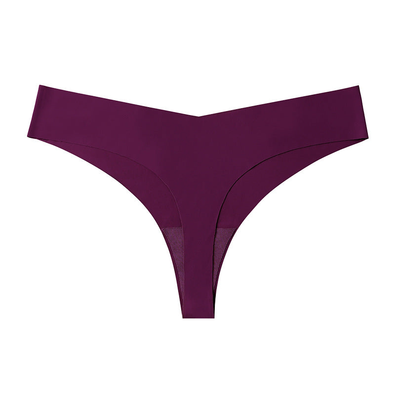 Seamless No Show Panty Thong Underwear