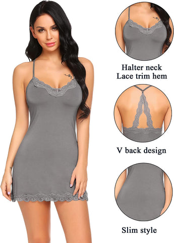 Camisones de algodón para mujer de Avidlove 