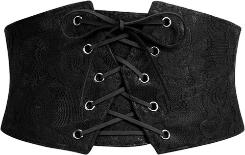 Avidlove Corset Belt Tie Waist Belt Corsets for Lace Up Waspie Corset