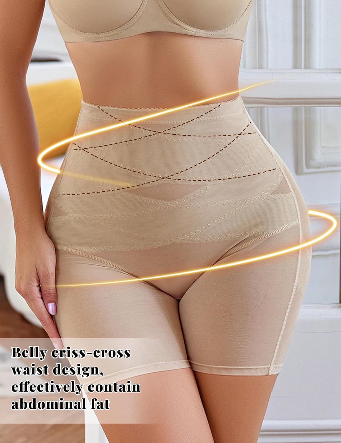 Fajas moldeadoras Avidlove para cintura alta, pantalones cortos moldeadores, ropa interior moldeadora para realce de glúteos, bragas reductoras de muslos y control de abdomen 