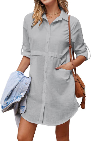 Cotton Button Down Shirt