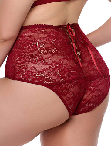 Avidlove Underwear Invisible Seamless Hipster Lace Underwear Full Coverage Panties