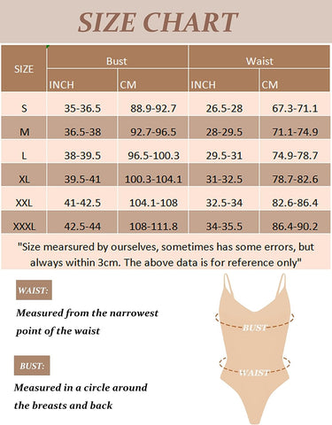 Avidlove Bodysuit Shapewear Bodysuits Spaghetti Strap V Neck Slimming Thong Body Shaper Tummy Control S-3XL