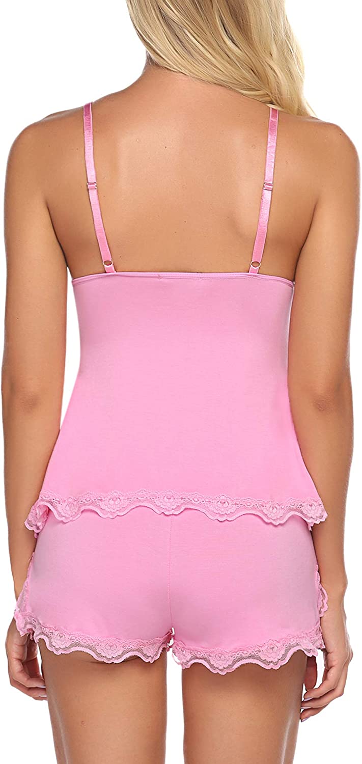 Avidlove Sweetness Cami Set Spitzen-Camisole Dessous Nachtwäsche Pyjamas Lounge-Sets