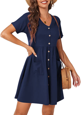 Button-Down-Kleid