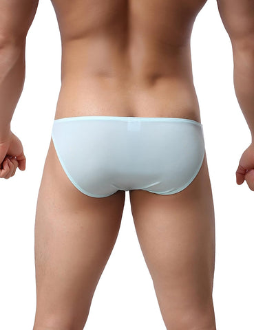 Avidlove Underwear Herren-Bikinislips, 4er-Pack, klassisch, niedrig geschnitten, dehnbar, mit Hüfte 