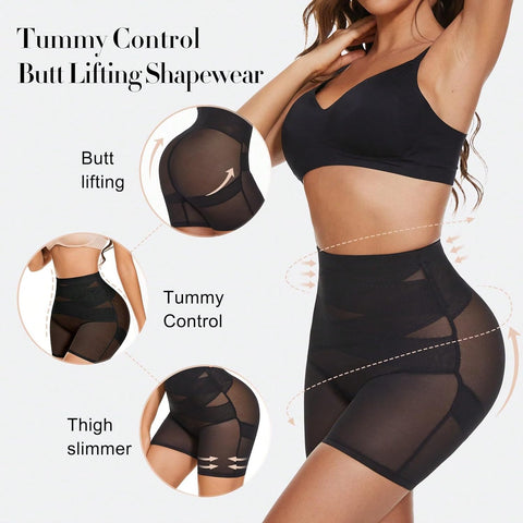 Avidlove Shapewear für hoch taillierte Body Shaper Shorts, Po-Lifting-Shapewear, Bauchkontrolle, Oberschenkel-Slimmer-Höschen 