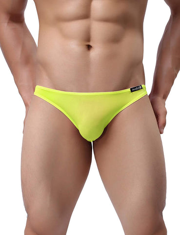 Avidlove Underwear Herren-Bikinislips, 4er-Pack, klassisch, niedrig geschnitten, dehnbar, mit Hüfte 