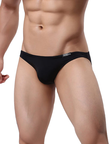 Avidlove Underwear Herren-Bikinislips, 4er-Pack, klassisch, niedrig geschnitten, dehnbar, mit Hüfte 