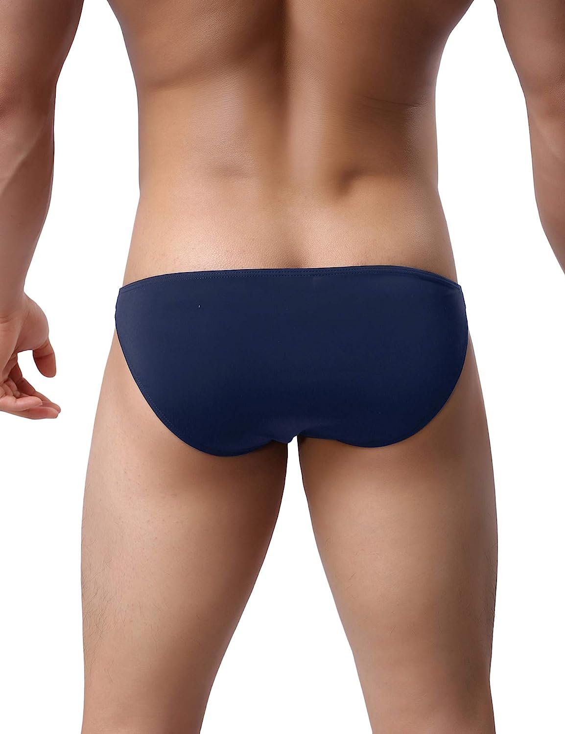 Avidlove Underwear Herren-Bikinislips, 4er-Pack, klassisch, niedrig geschnitten, dehnbar, mit Hüfte 