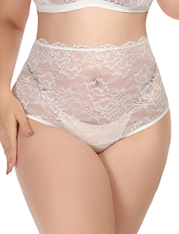 Avidlove Underwear Invisible Seamless Hipster Lace Underwear Full Coverage Panties