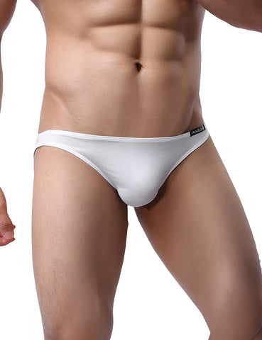 Avidlove Underwear Herren-Bikinislips, 4er-Pack, klassisch, niedrig geschnitten, dehnbar, mit Hüfte 