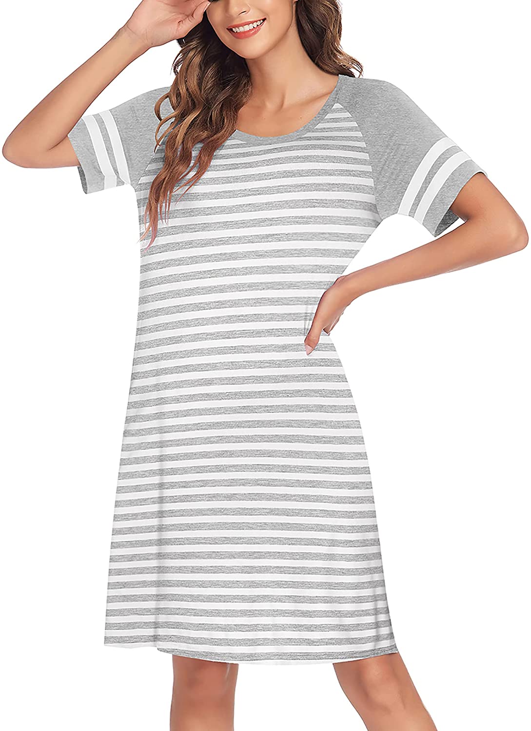 Striped Nightgowns