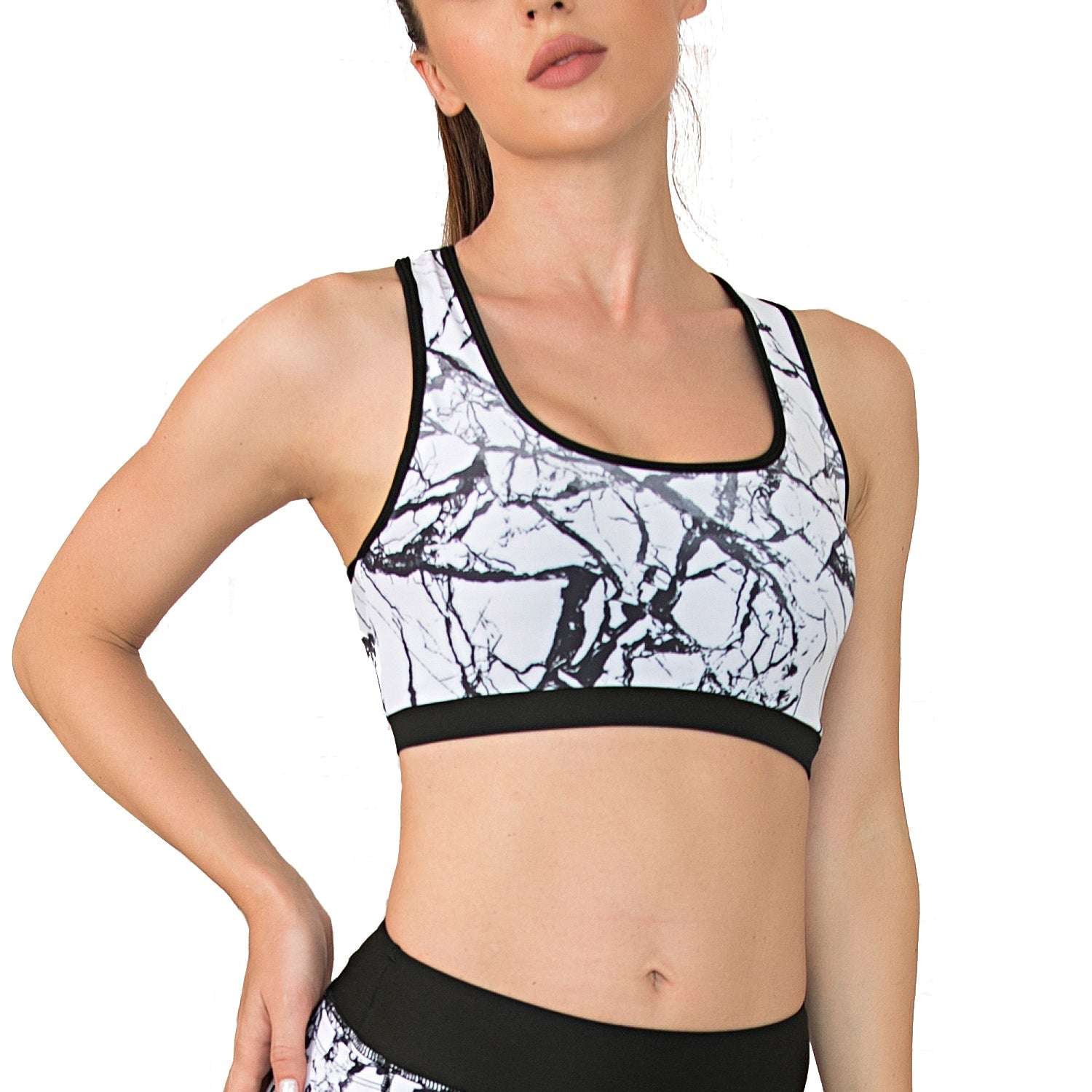 Tie Dye Yoga Tops Bra for Women