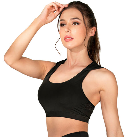 Gym Tops Yoga BH für schwarze Farbe