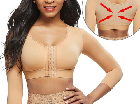 adjustable elastic back bra shaper