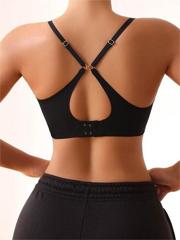 Cross Back Wireless Bra