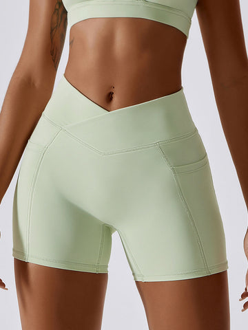 Air Cloud Laufshorts mit überkreuzten Taschen 