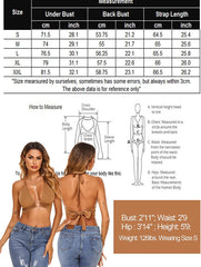 Avidlove Deep V Neck Tank Tops for Knot Tie Halter Backless Crop Tops Sleeveless Plunging Tops with Ring