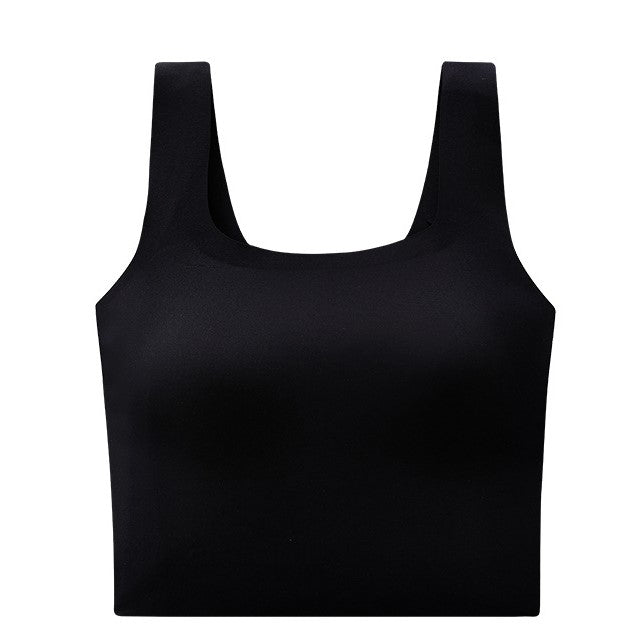 Atmungsaktiver nahtloser, bügelloser Tanktop-Outdoor-BH