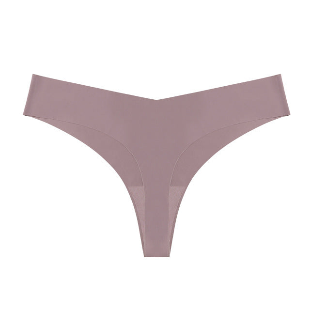 Seamless No Show Panty Thong Underwear