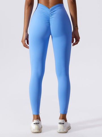 Viral V-Back Butt Scrunch Leggings