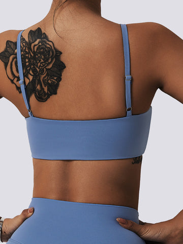 Butter-Soft Ruched Sports Bra