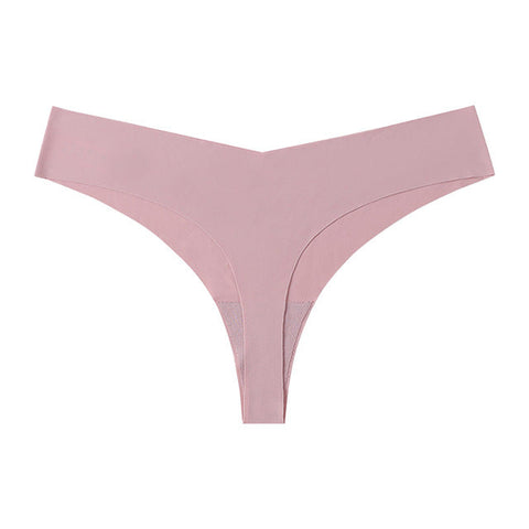 Seamless No Show Panty Thong Underwear