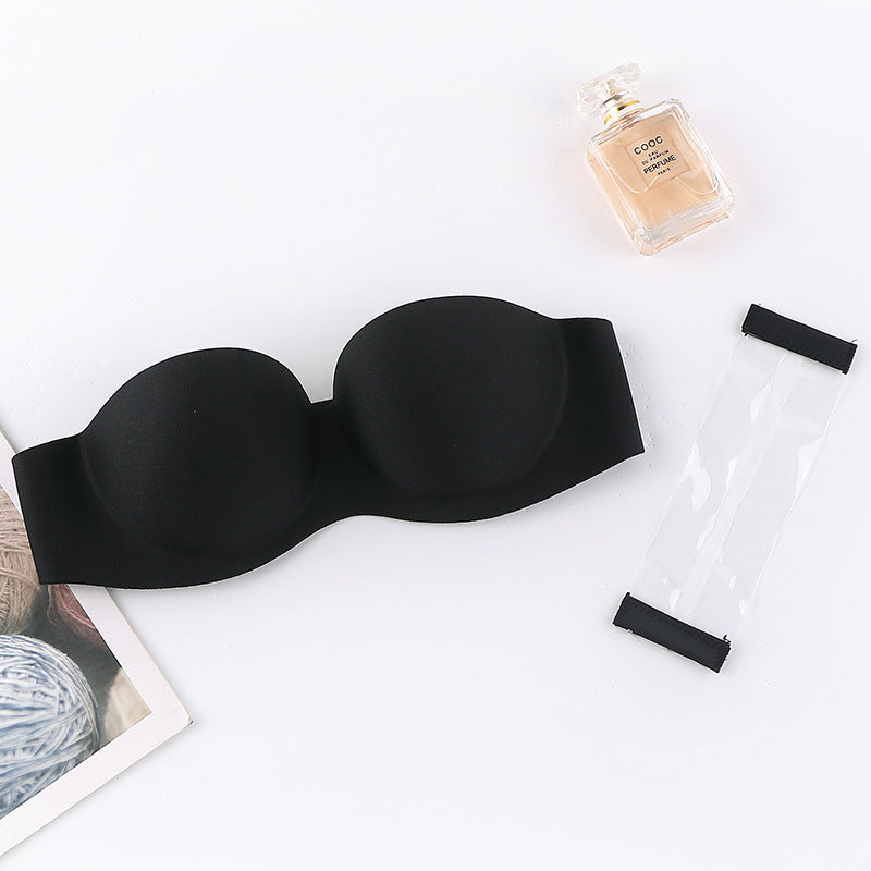 Non-Slip Strapless Invisible Push-up Wireless Bra