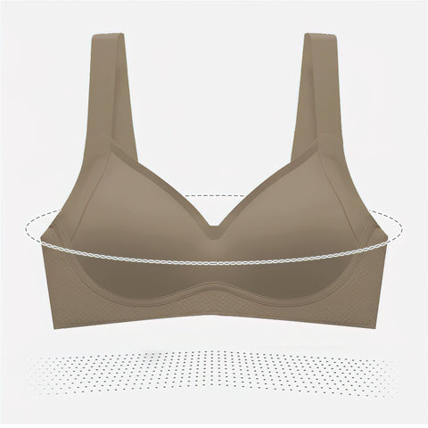 Seamless Push-Up Comfort Wireless Bra