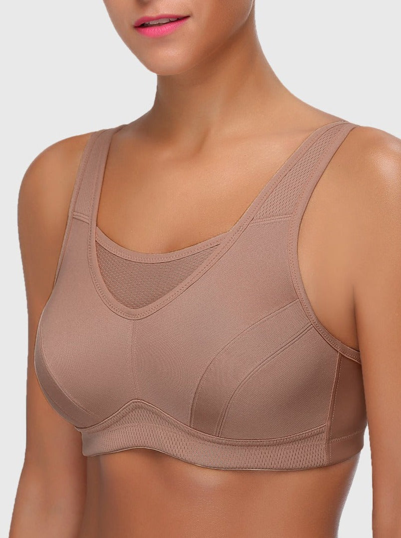 Solid Absorb Breathable Sports Bra