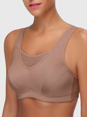 Solid Absorb Breathable Sports Bra