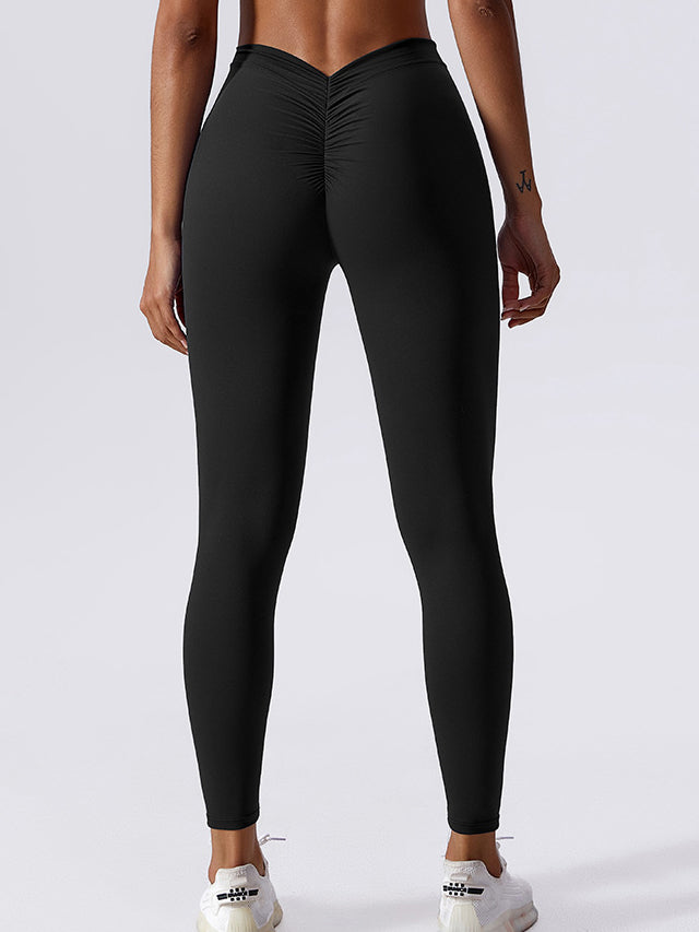 Virale V-Back-Butt-Scrunch-Leggings 