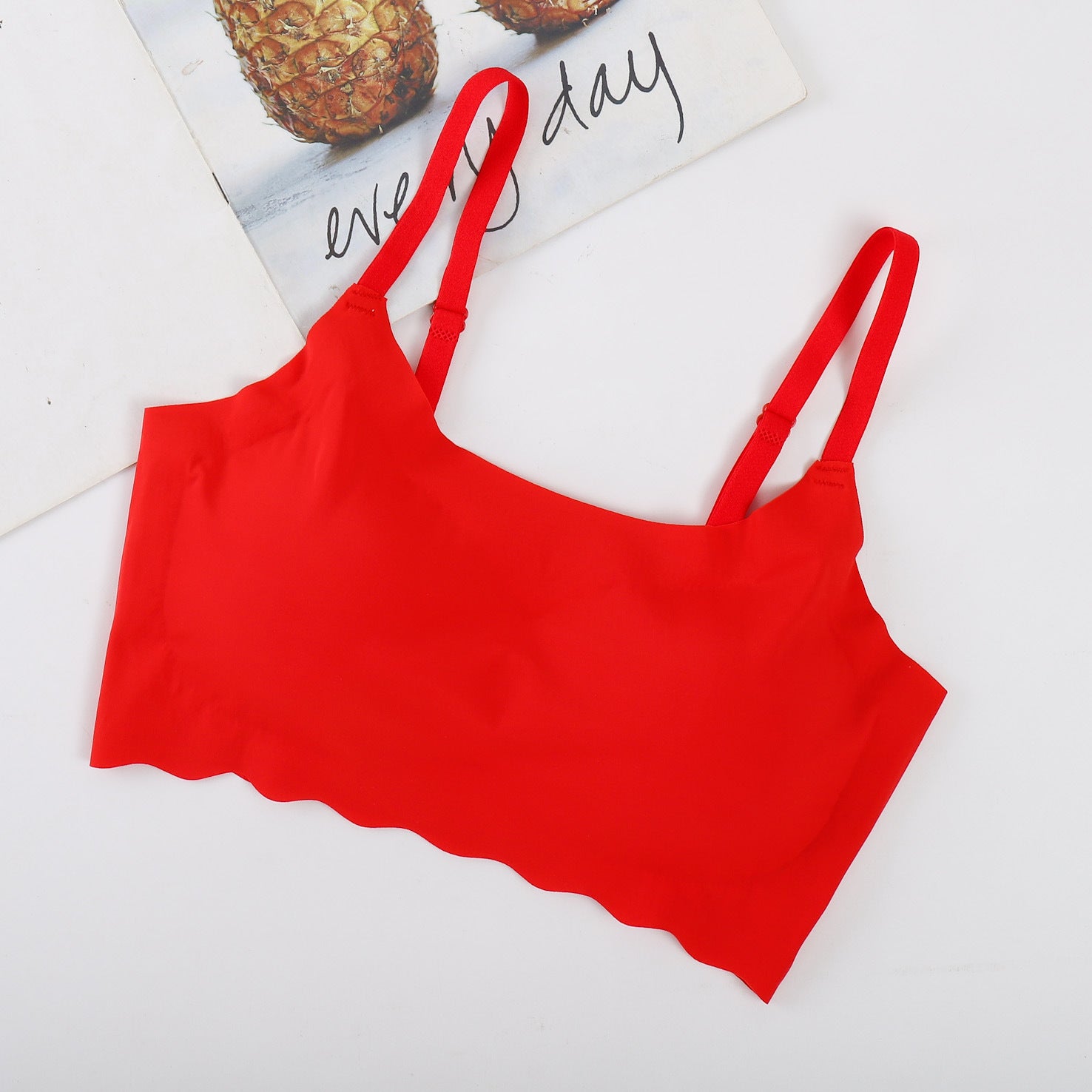 No Show Seamless Wireless Push-up Bra