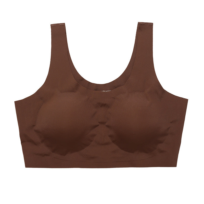 Cut Out Back No Show Wireless Yoga Bra