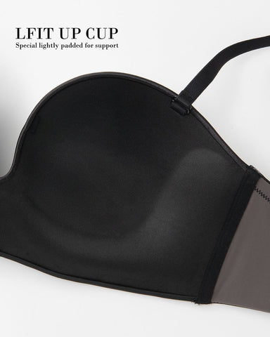 Strapless Wirefree Multiway Push Up Bra