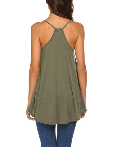 Spaghetti Strap Cami Top Shirt